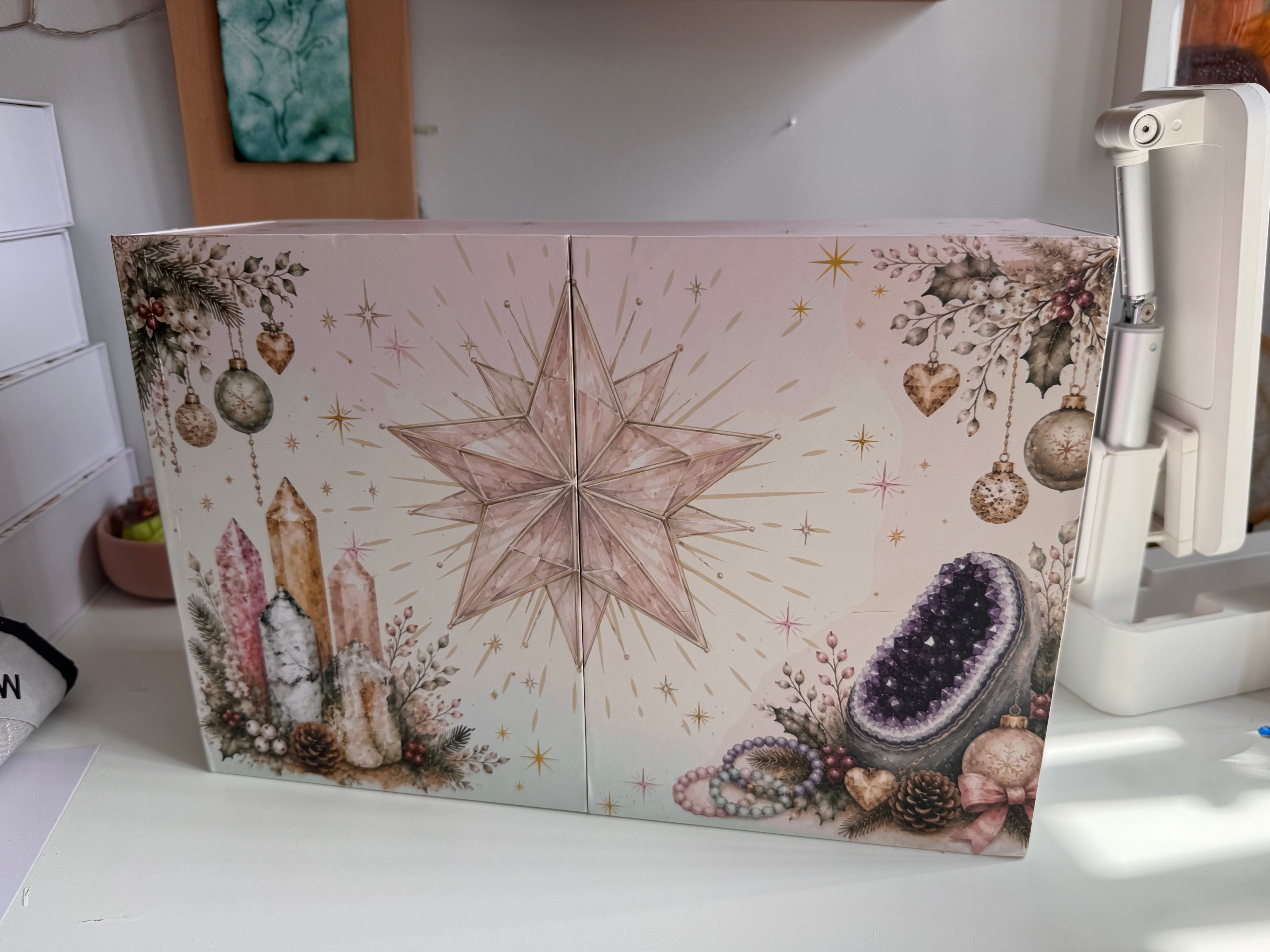 Luxury 24 day Advent Calendar - Radiant Crystals UK. (Pre-order - delivery will be early Oct 2026)