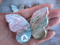 Unicorn Jasper 3d butterfly carving– Handcrafted Nature Décor | Natural crystal Sculpture | (Copy)