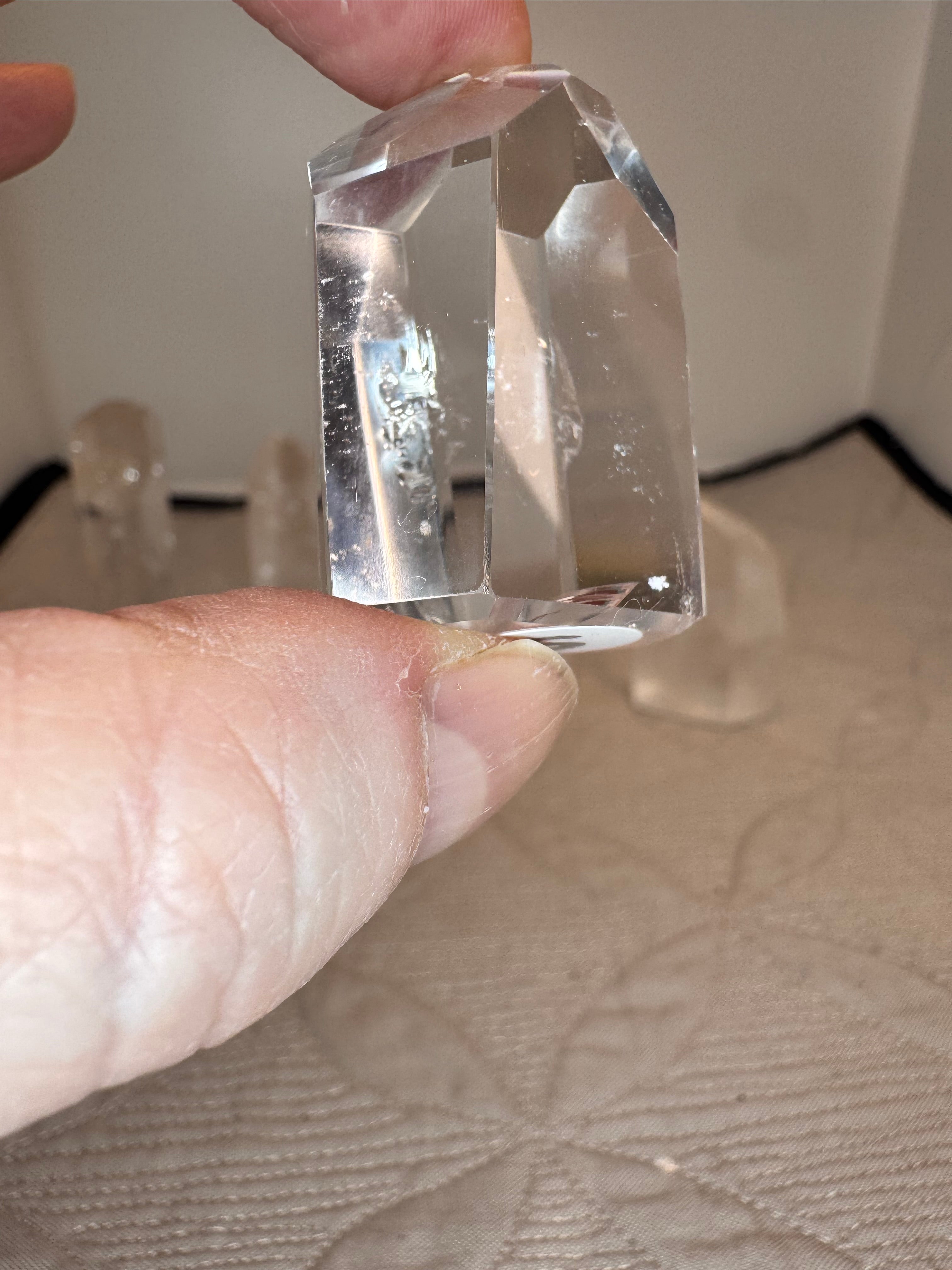 Clear Quartz Crystal Points | High Grade Mini Towers Master Healer | Radiant Crystals UK