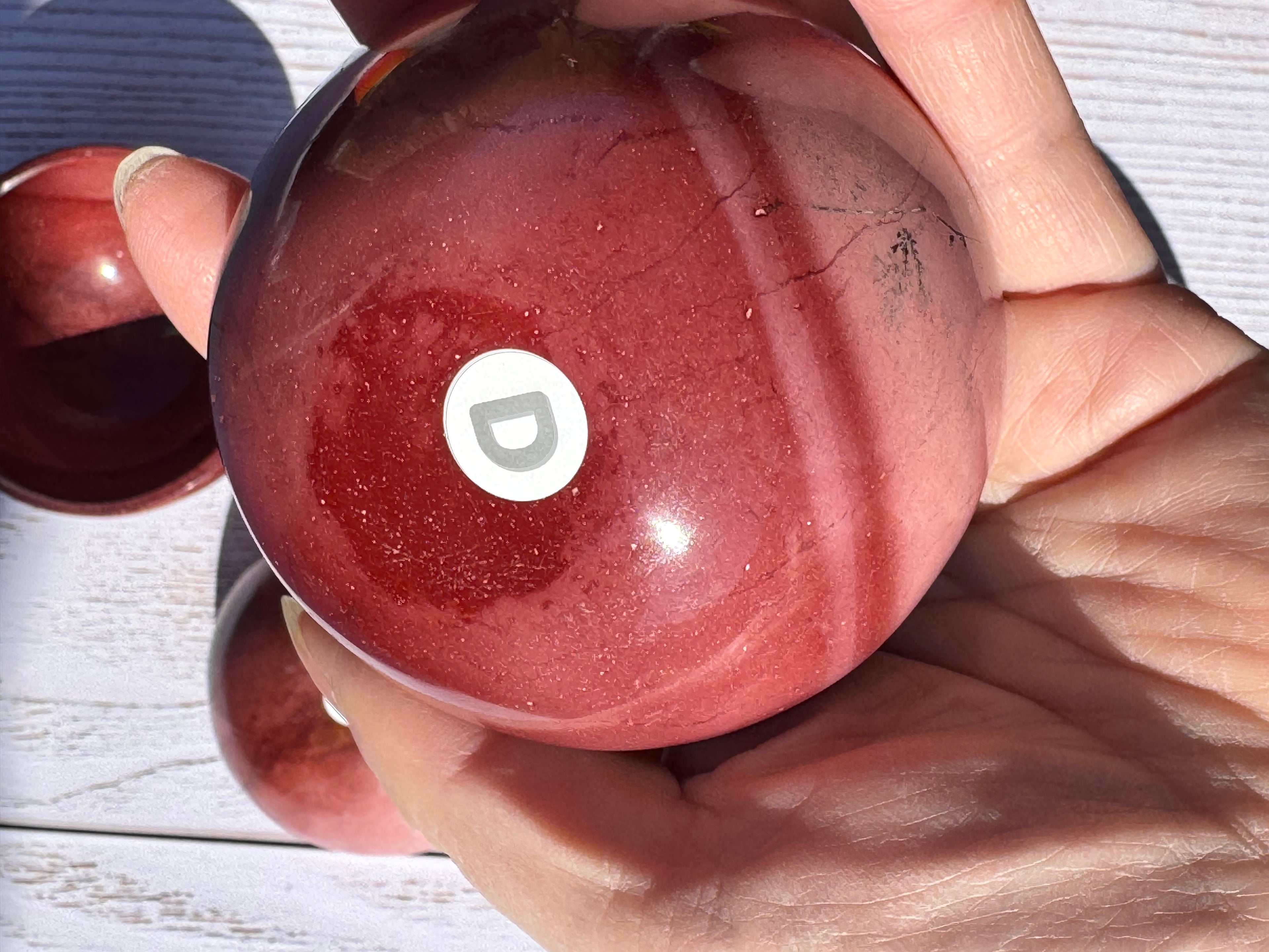 3inch Mookaite Jasper Bowl - Natural crystal trinket dish - home decor