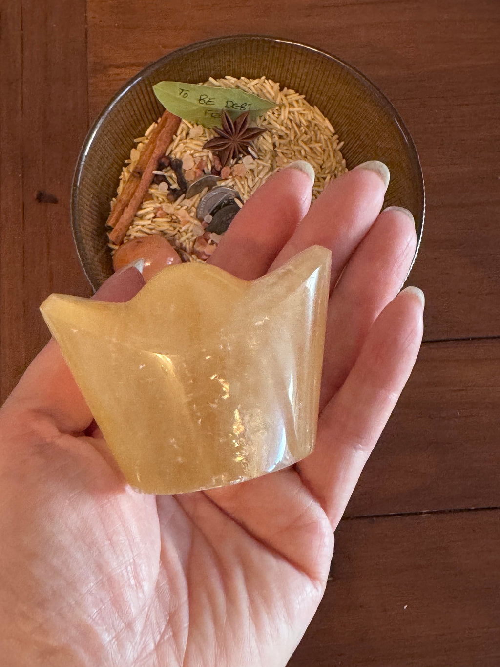 Debt Relief and Savings Wealth Bowl Kit.  (Feng Shui - Prosperity Abundance Wealth Bowl)