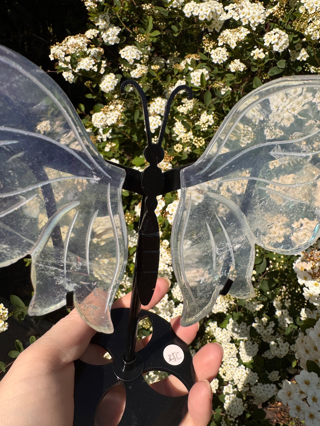 Aura Quartz Butterfly Wings - Druzy Crystal  - Radiant Crystals UK