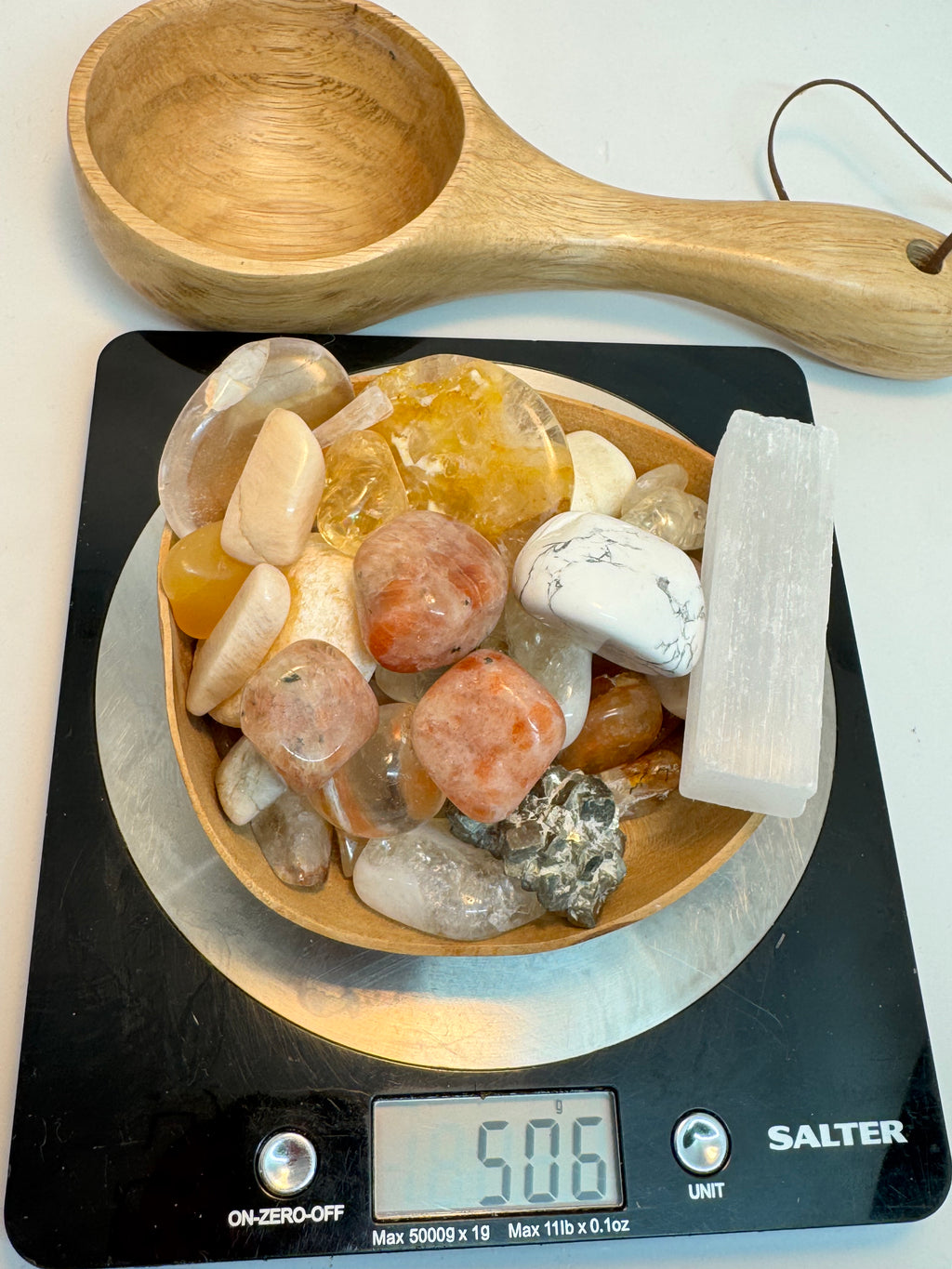 Radiant Joy Crystal Mix 250g or 500g | Happiness & Positivity Themed Scoop | Radiant Crystals UK