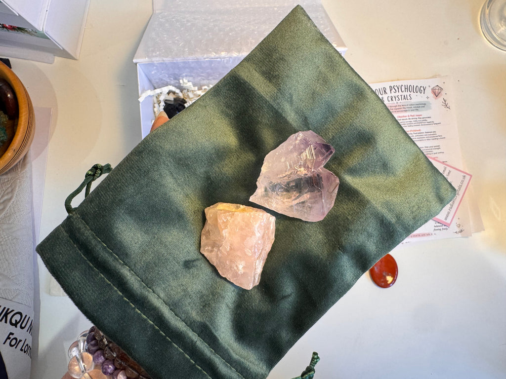 Colour Psychology Crystal Kit | Crystal Healing Gift | Self Care Gift | Mindfulness Box | Meditation Crystals | Wellness Gift