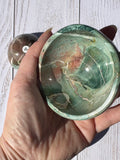 Unicorn Jasper 3inch bowl – Handcrafted Nature Décor | Natural crystal Sculpture |