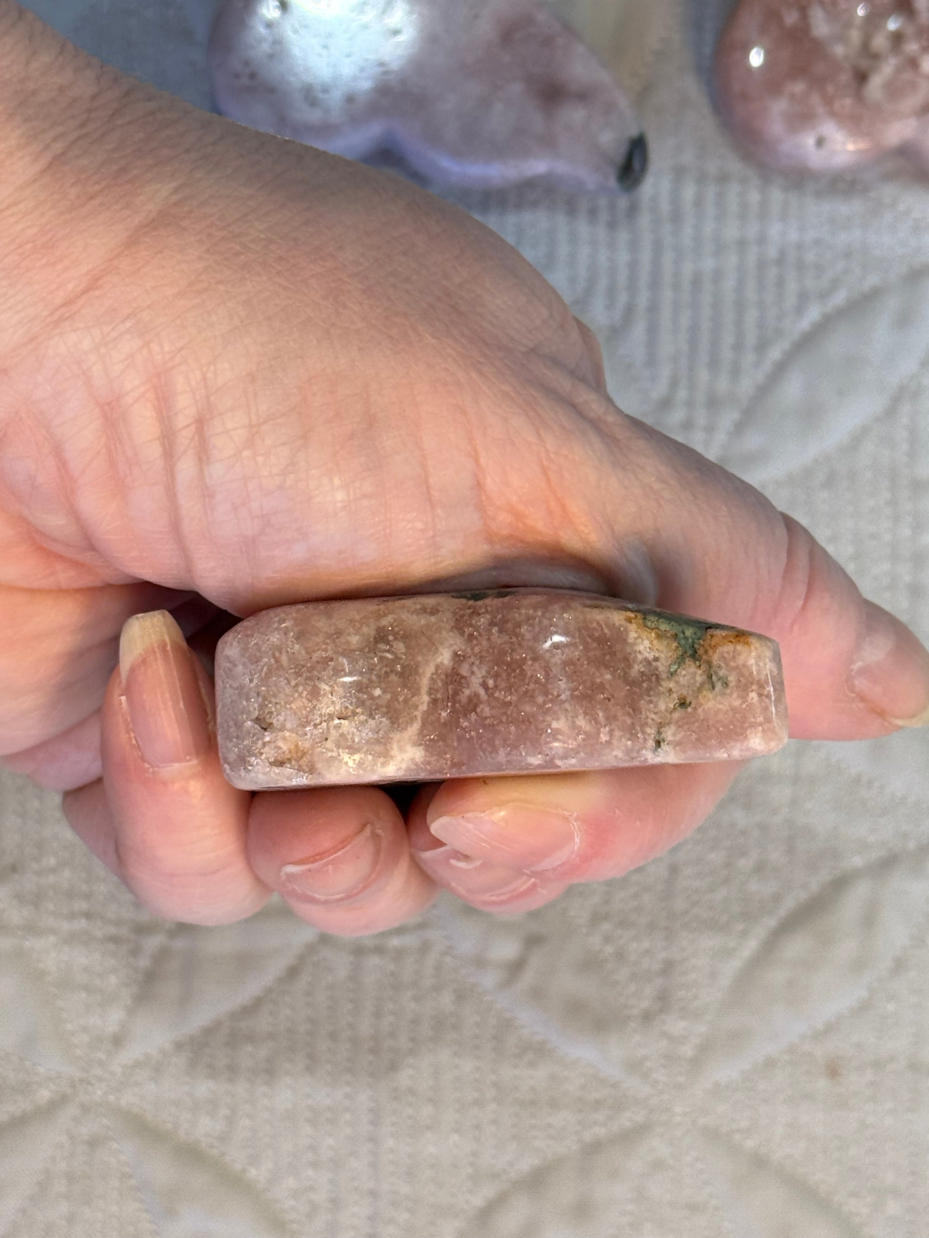 Pink Amethyst Butterfly - Druzy Crystal , from Brazil - Radiant Crystals UK