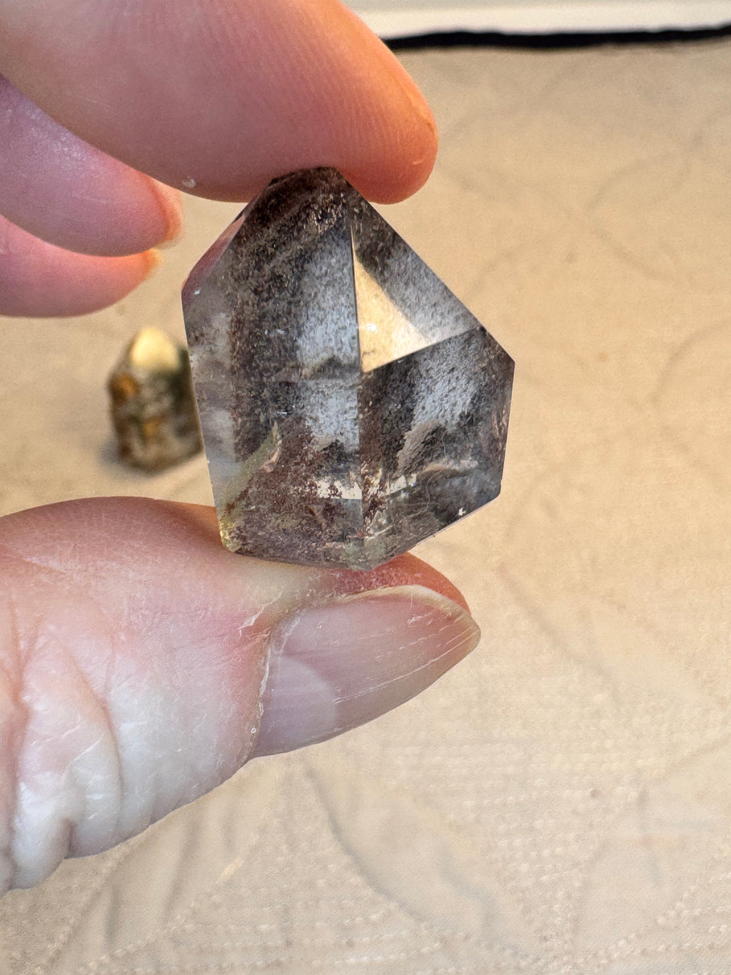 Garden Quartz Crystal Points | Natural Lodolite Mini Towers | Radiant Crystals UK