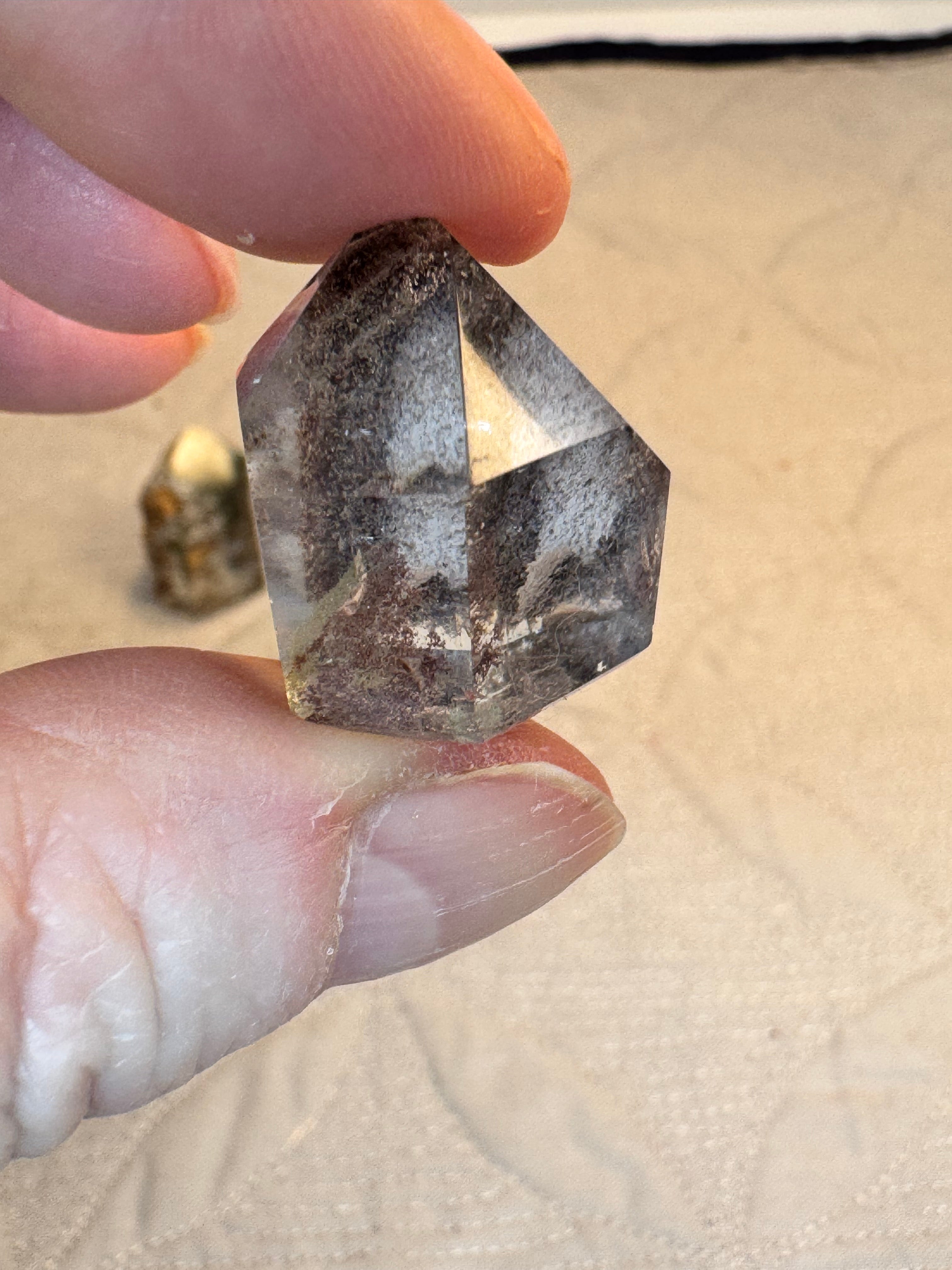 Garden Quartz Crystal Points | Natural Lodolite Mini Towers | Radiant Crystals UK