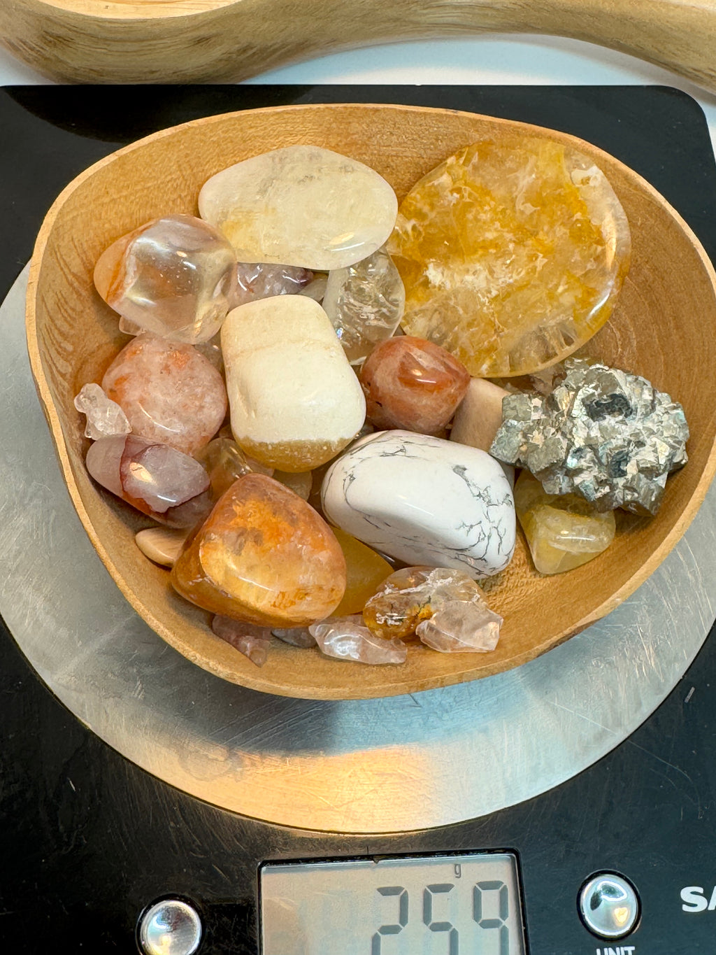 Radiant Joy Crystal Mix 250g or 500g | Happiness & Positivity Themed Scoop | Radiant Crystals UK