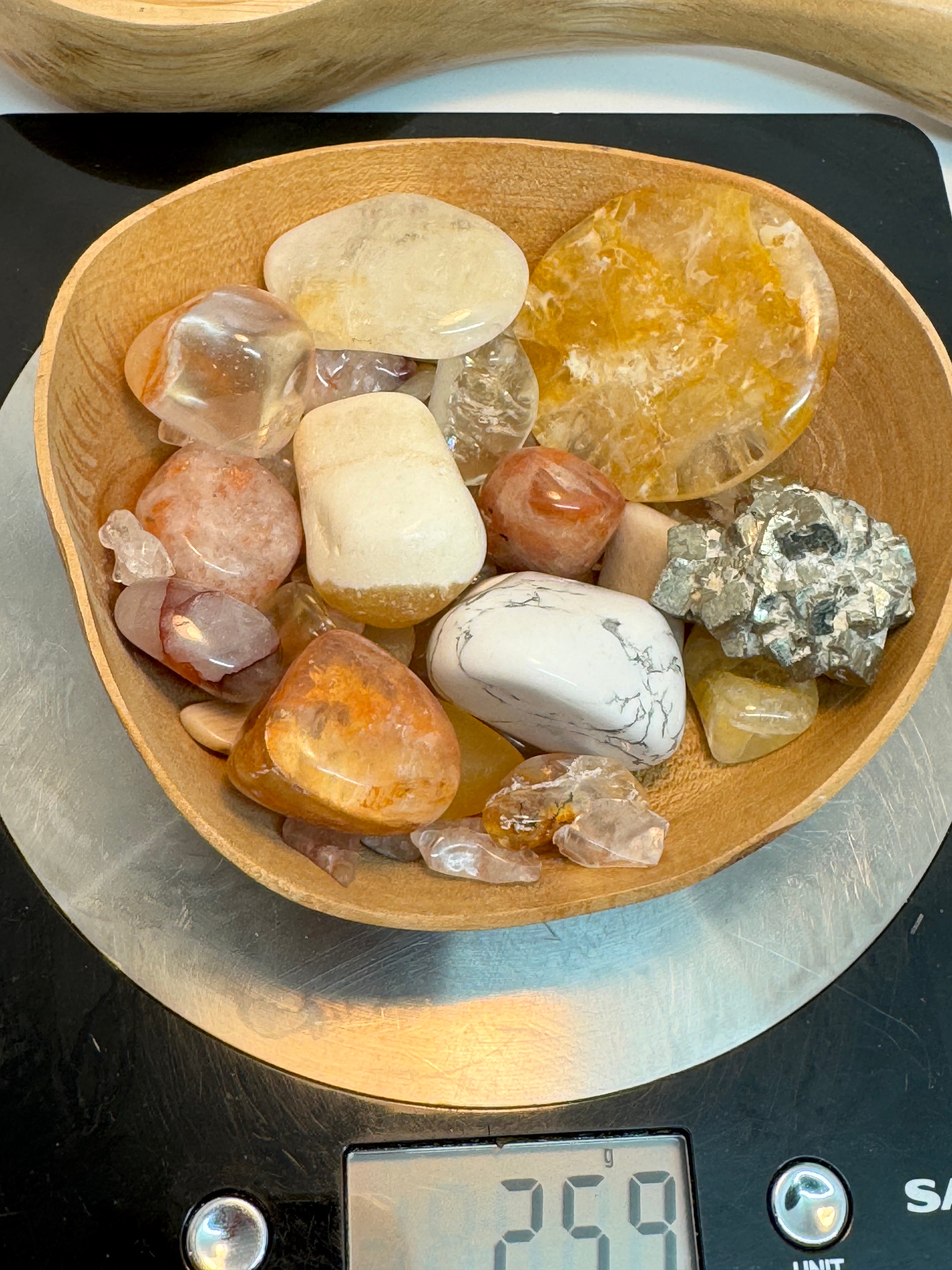 Radiant Joy Crystal Mix 250g or 500g | Happiness & Positivity Themed Scoop | Radiant Crystals UK