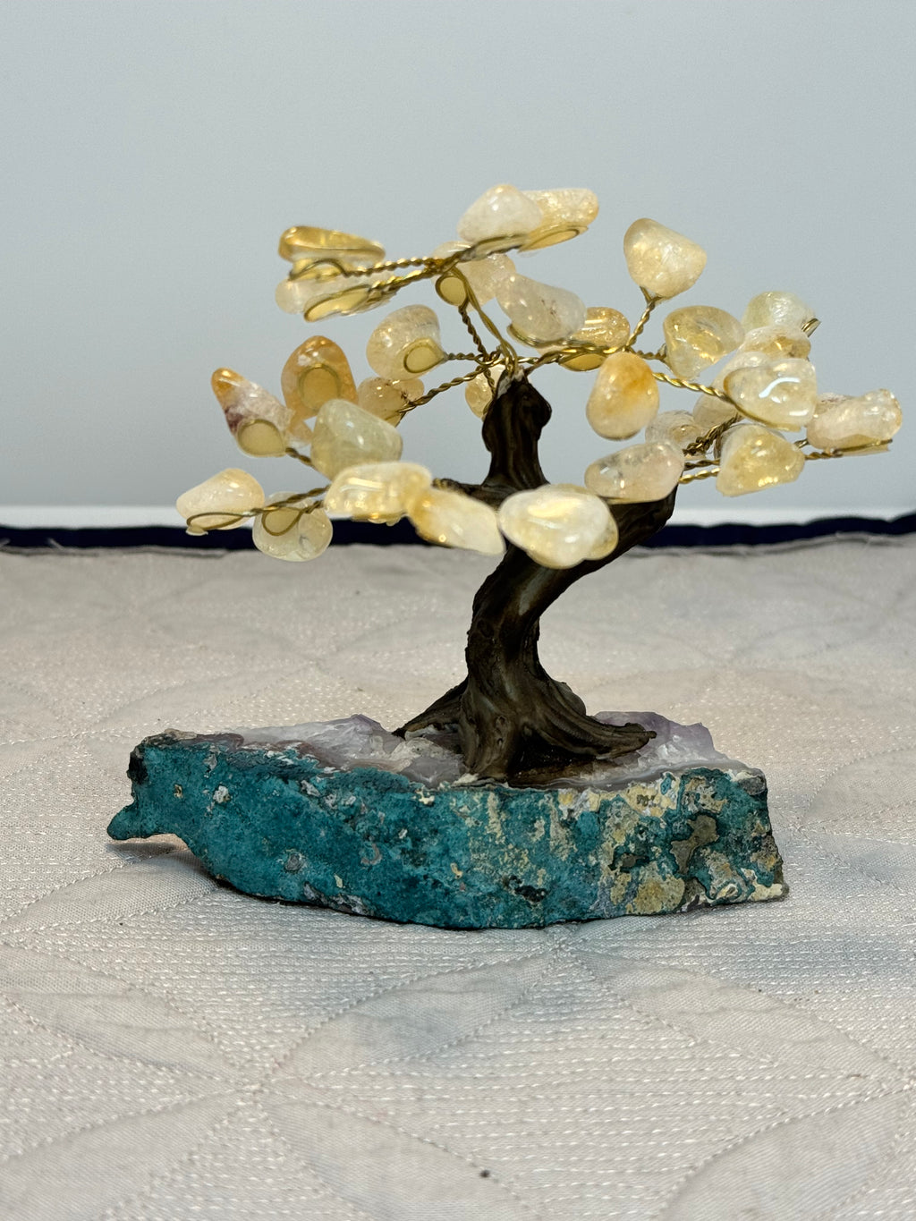 Crystal Tree on Amethyst Base | Rose Quartz Citrine or Amethyst | Radiant Crystals UK
