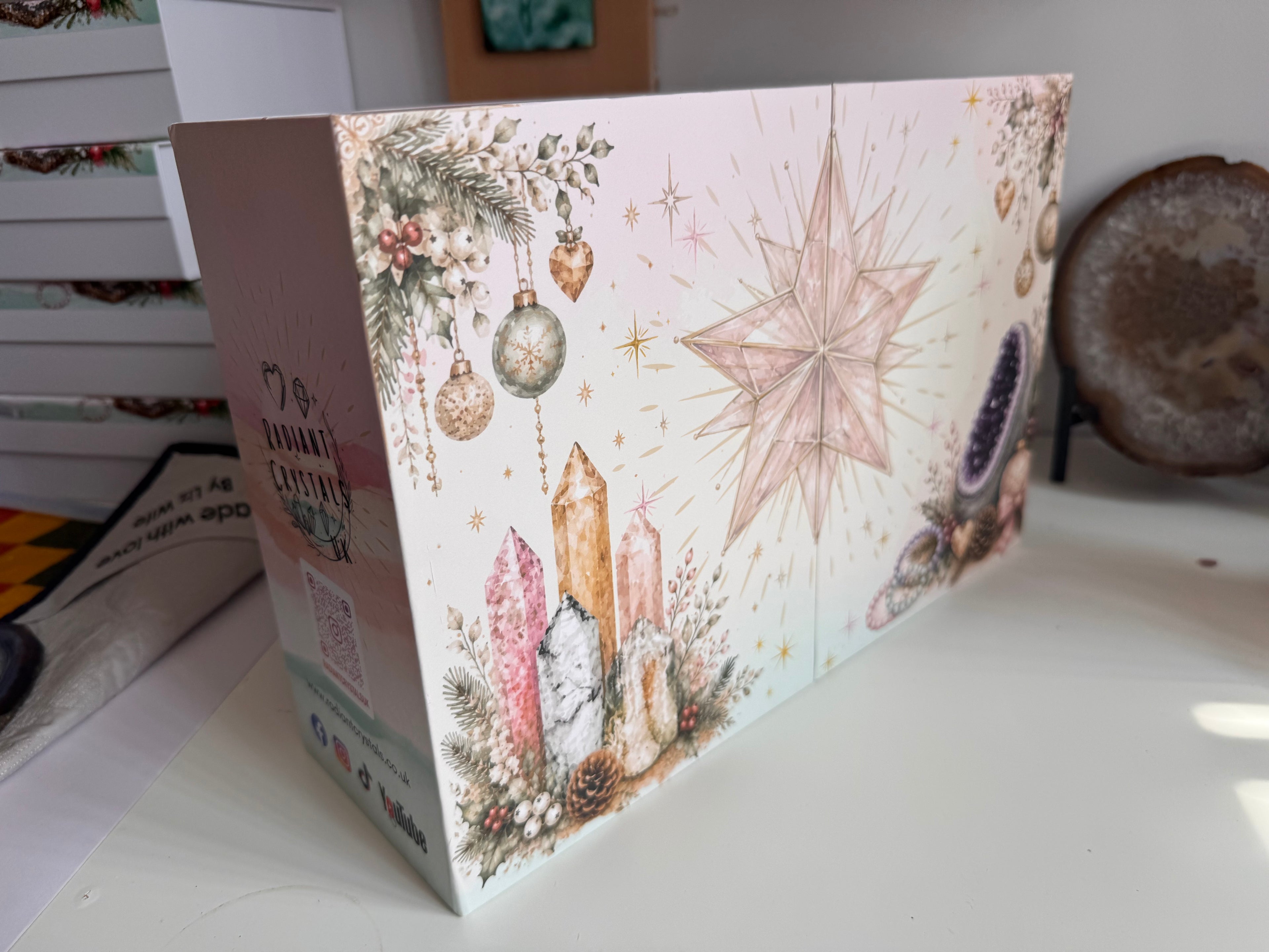 Luxury 24 day Advent Calendar - Radiant Crystals UK. (Pre-order - delivery will be early Oct 2026)