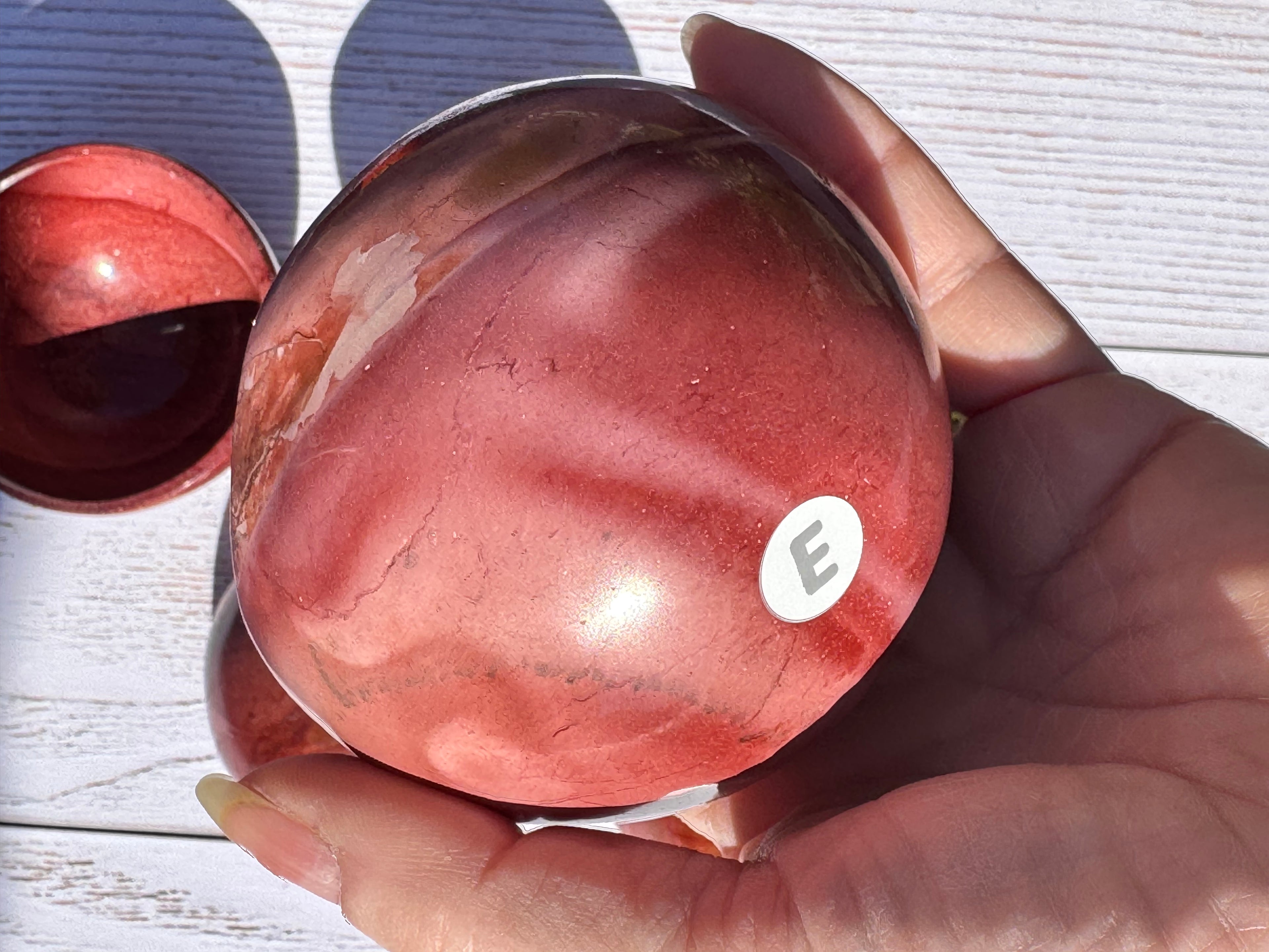 3inch Mookaite Jasper Bowl - Natural crystal trinket dish - home decor