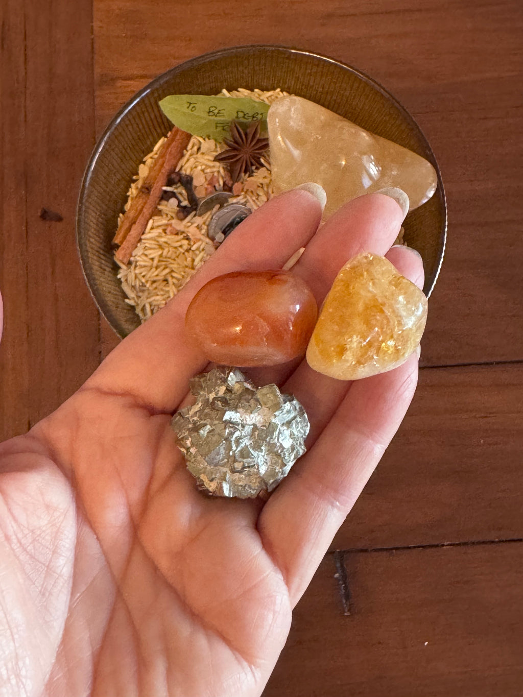 Debt Relief and Savings Wealth Bowl Kit.  (Feng Shui - Prosperity Abundance Wealth Bowl)