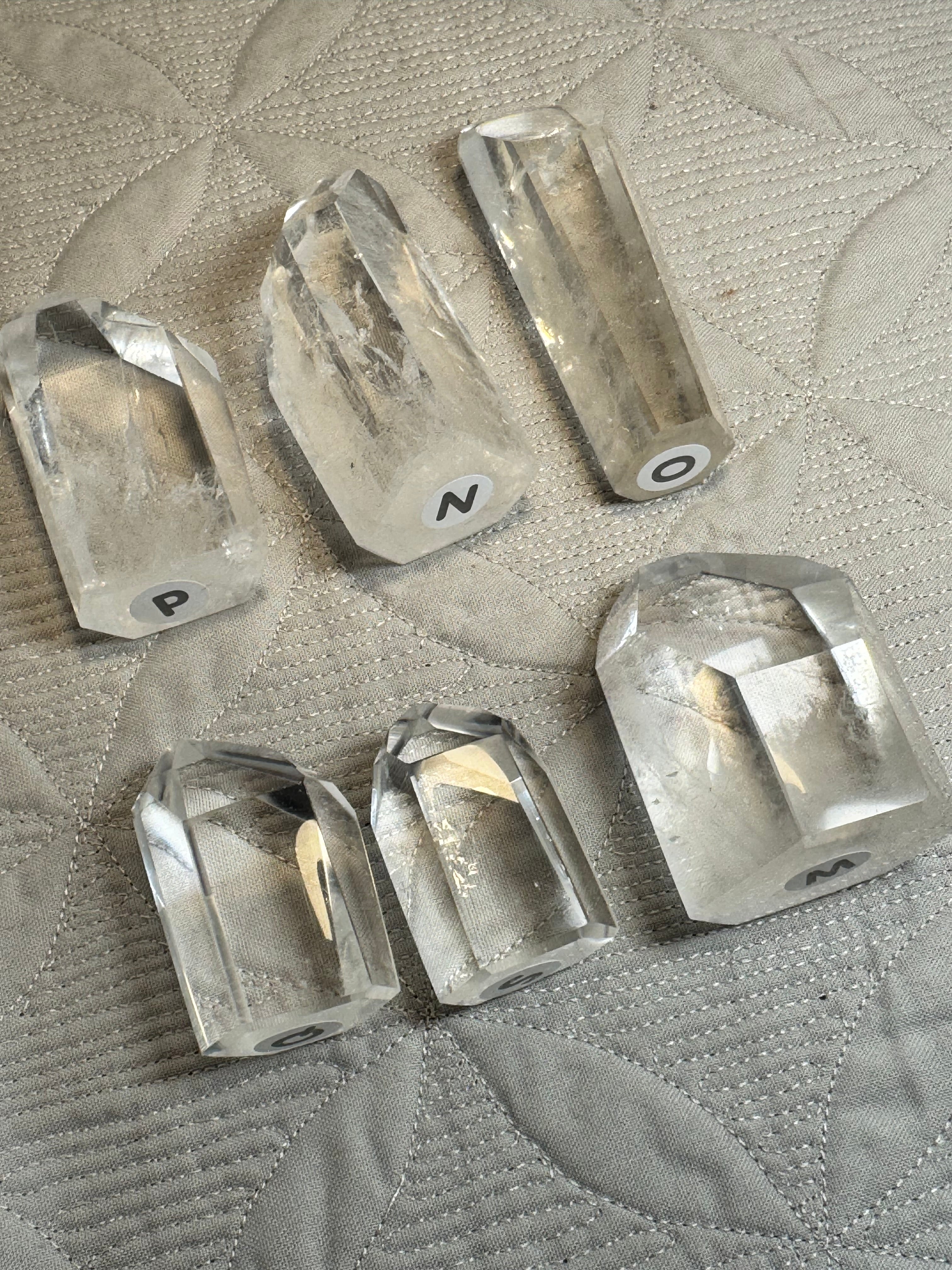 Clear Quartz Crystal Points | High Grade Mini Towers Master Healer | Radiant Crystals UK