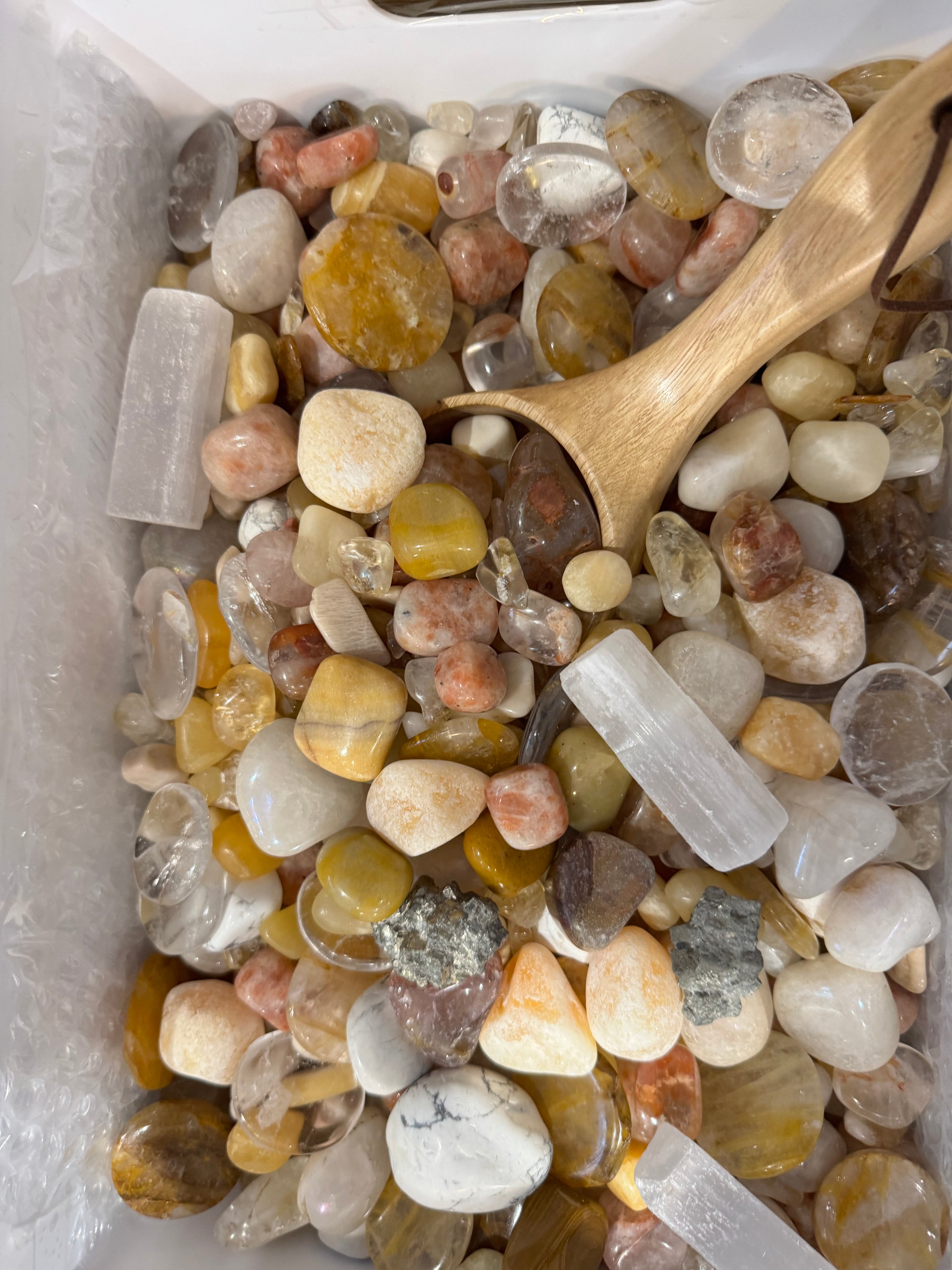 Radiant Joy Crystal Mix 250g or 500g | Happiness & Positivity Themed Scoop | Radiant Crystals UK