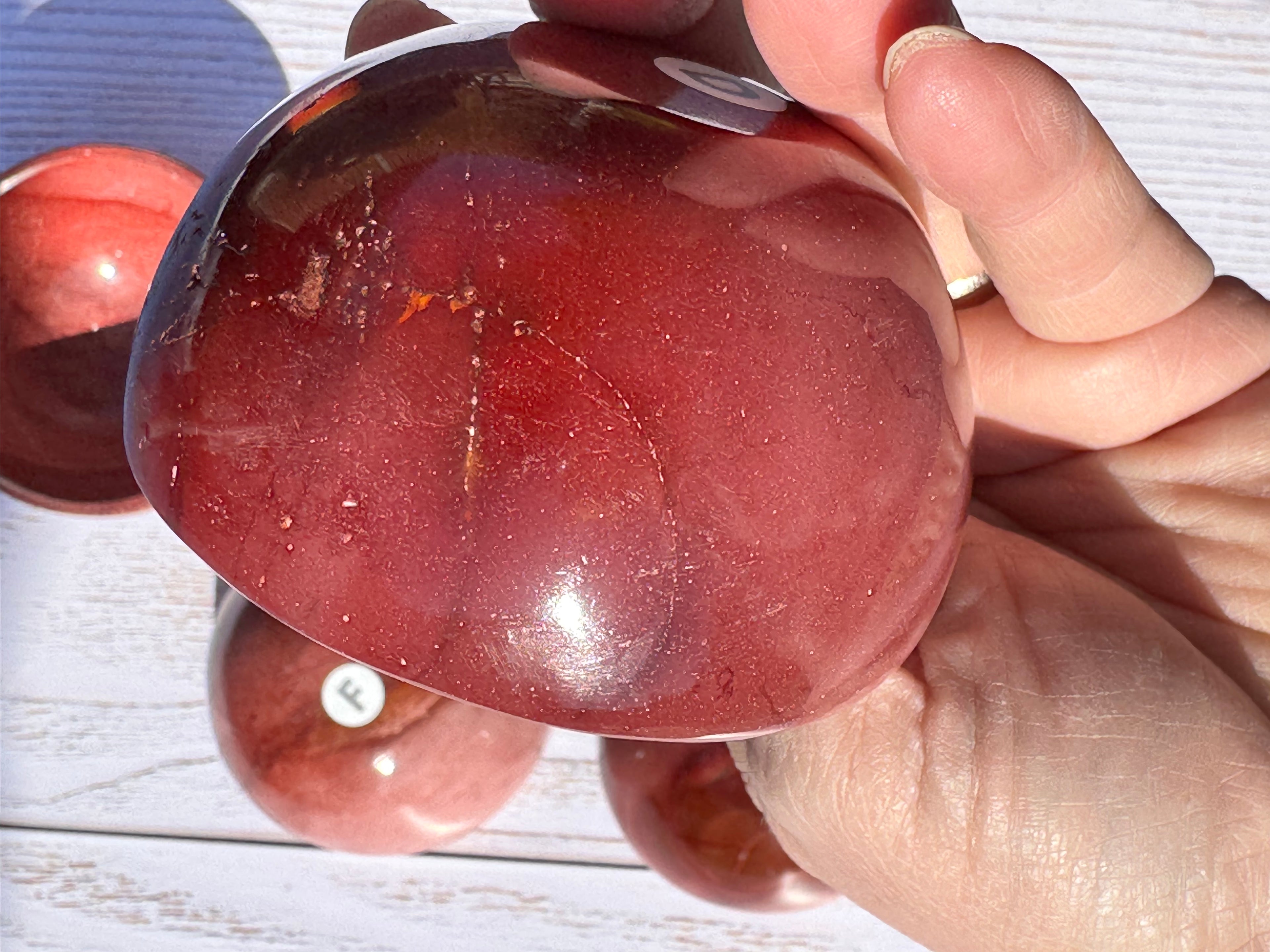 3inch Mookaite Jasper Bowl - Natural crystal trinket dish - home decor