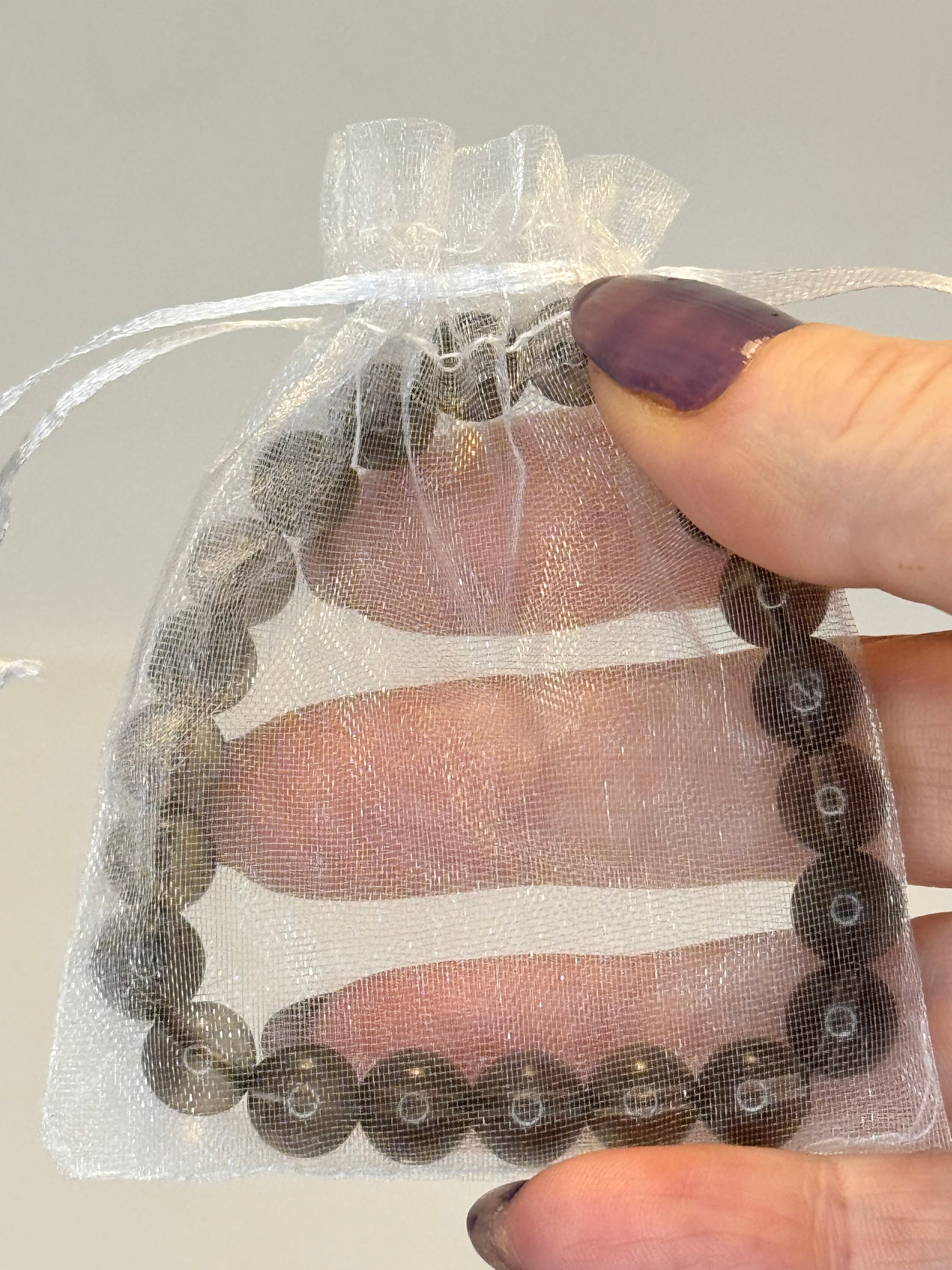 Smoky Quartz Bracelet 6mm or 8mm | Natural Crystal Bead Bracelet | Radiant Crystals UK
