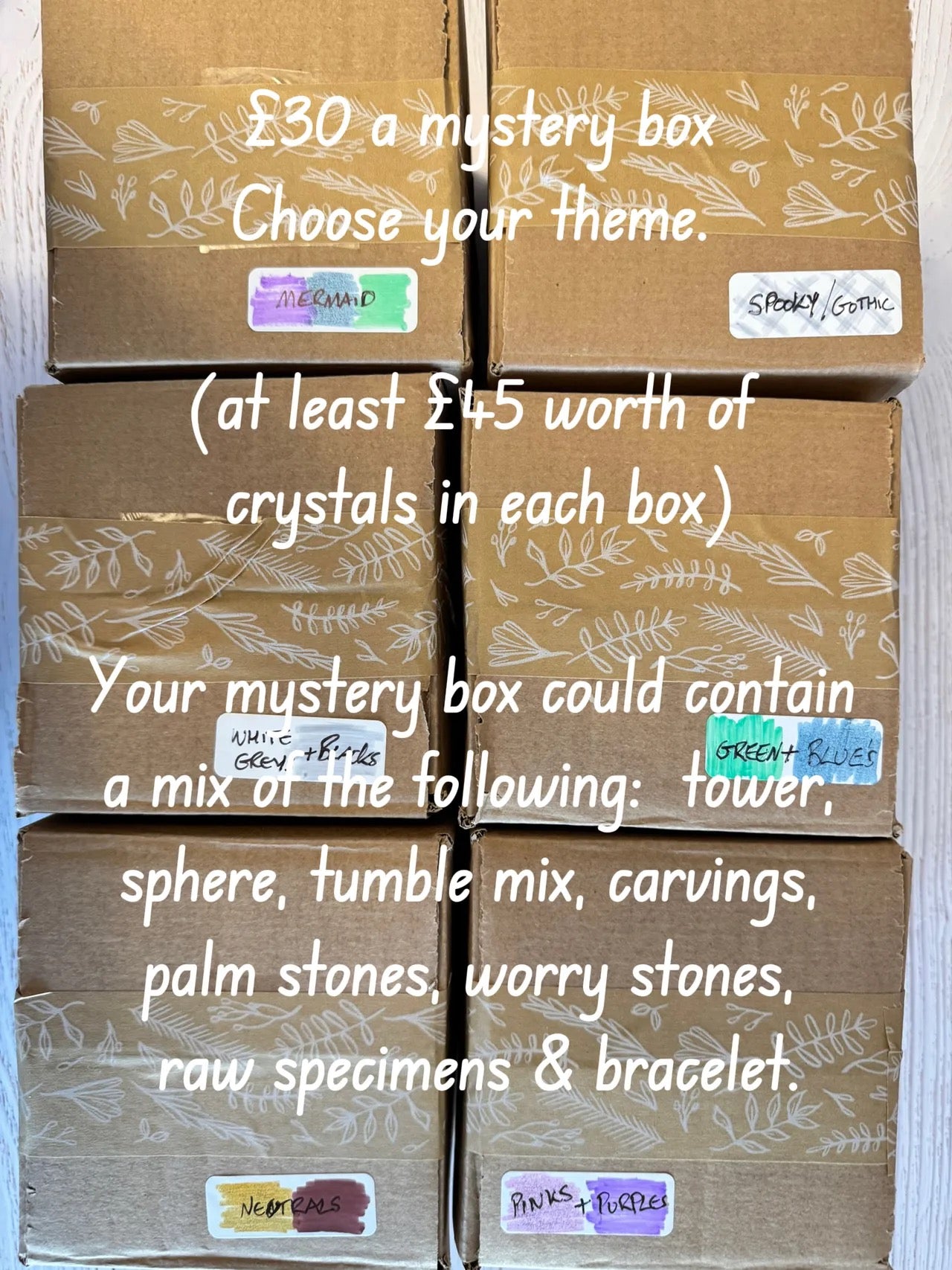 Marvellous Mystery Crystal Surprise Box
