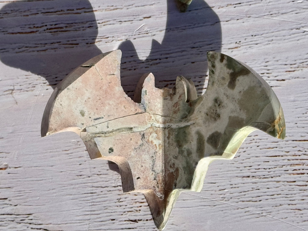 Unicorn Jasper 3d bat carving– Handcrafted Nature Décor | Natural crystal Sculpture | (Copy 2)