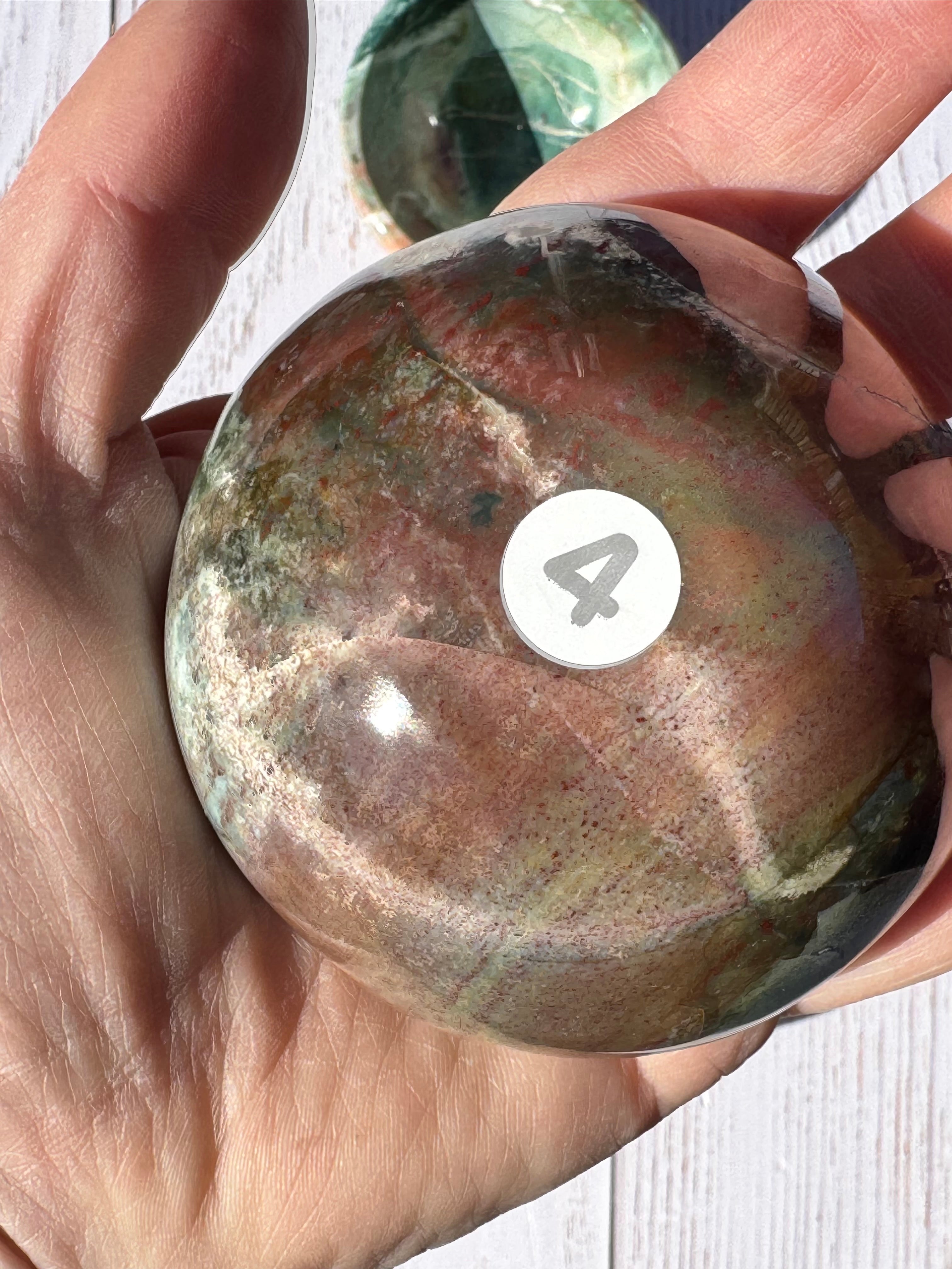Unicorn Jasper 3inch bowl – Handcrafted Nature Décor | Natural crystal Sculpture |