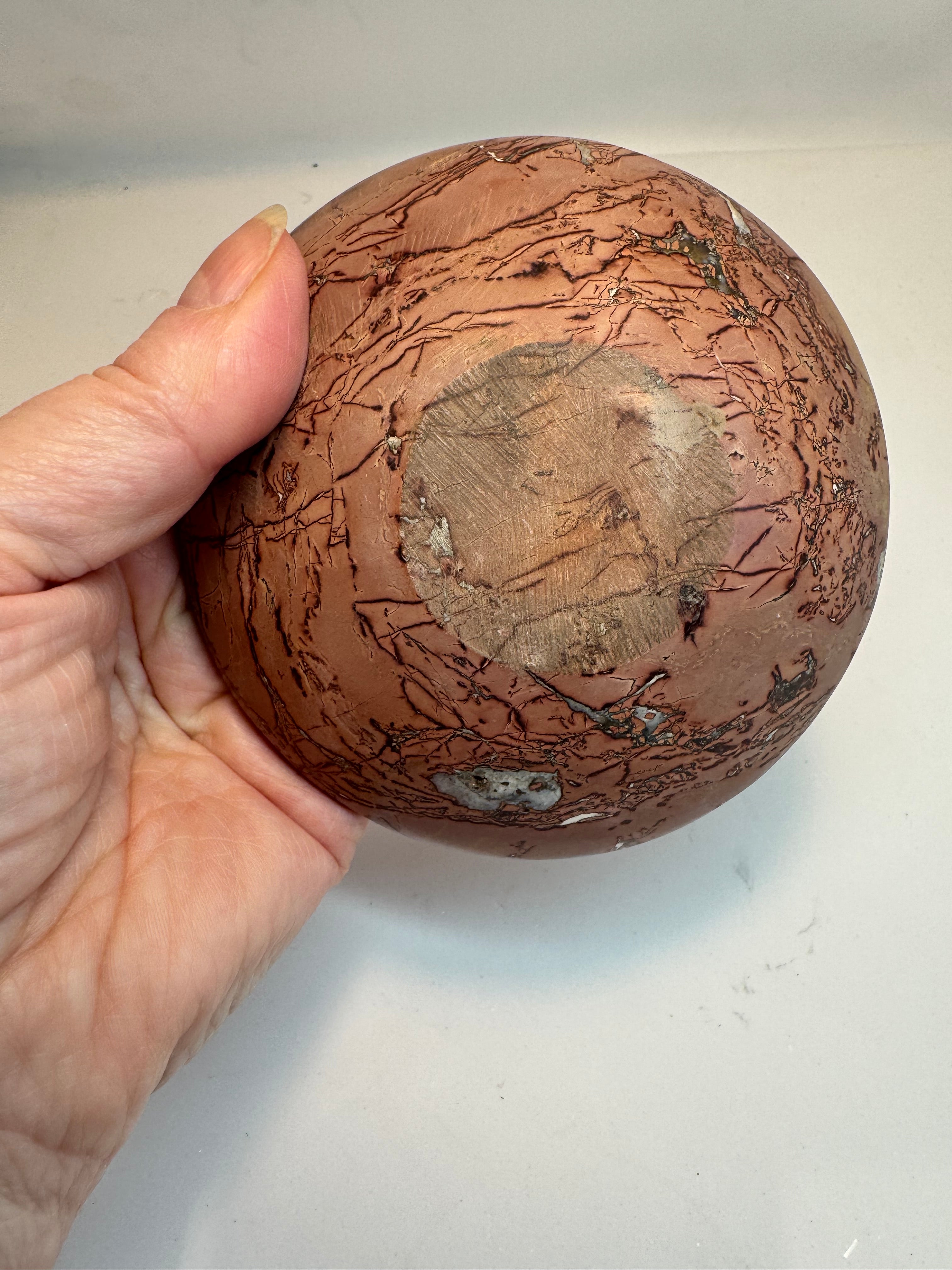 Mookaite Jasper Bowl - Natural crystal trinket dish