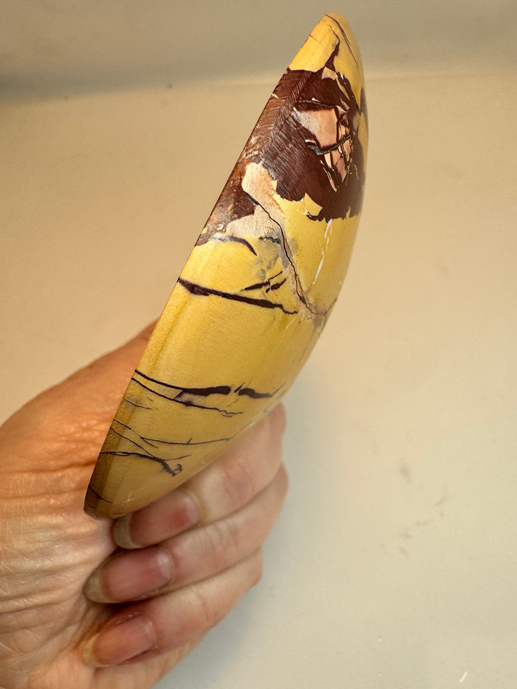 Mookaite Jasper Bowl - Natural crystal trinket dish