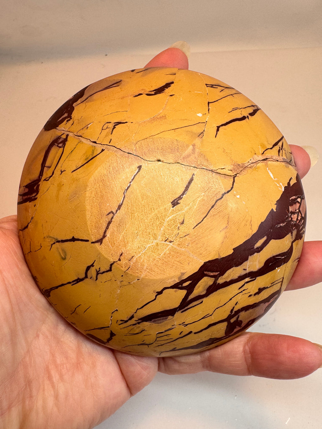 Mookaite Jasper Bowl - Natural crystal trinket dish