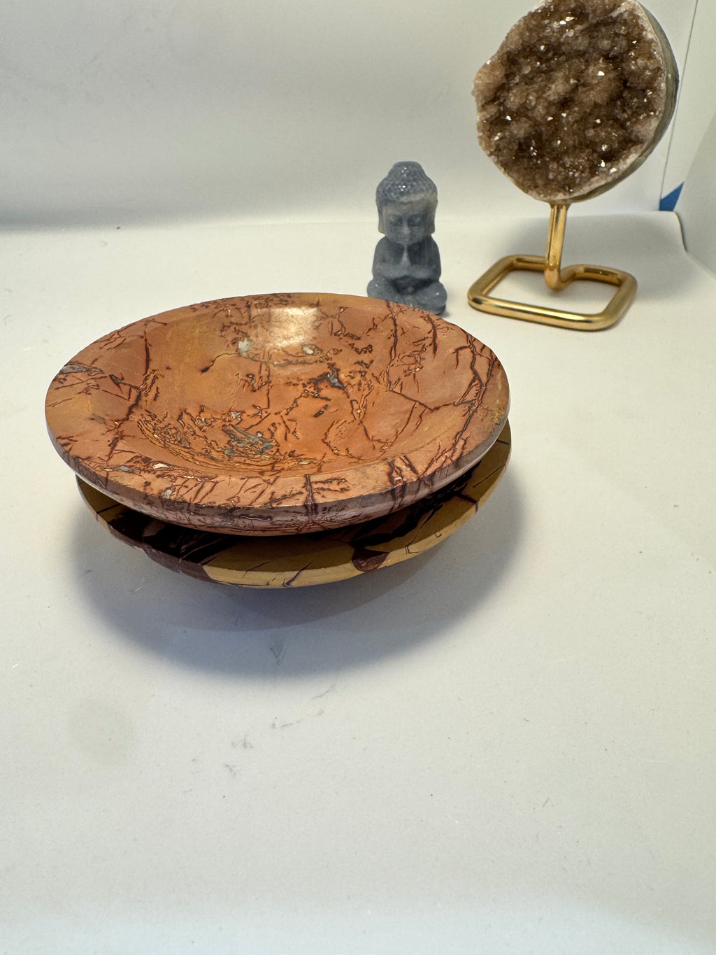Mookaite Jasper Bowl - Natural crystal trinket dish