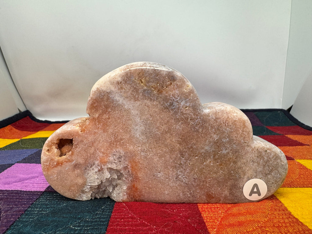 Pink Amethyst Cloud 377g - Druzy Crystal Self Standing - from Brazil - Radiant Crystals UK