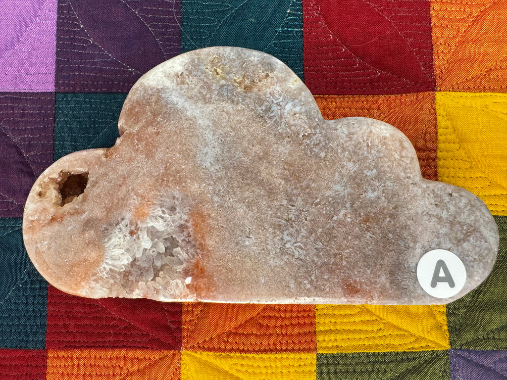 Pink Amethyst Cloud 377g - Druzy Crystal Self Standing - from Brazil - Radiant Crystals UK
