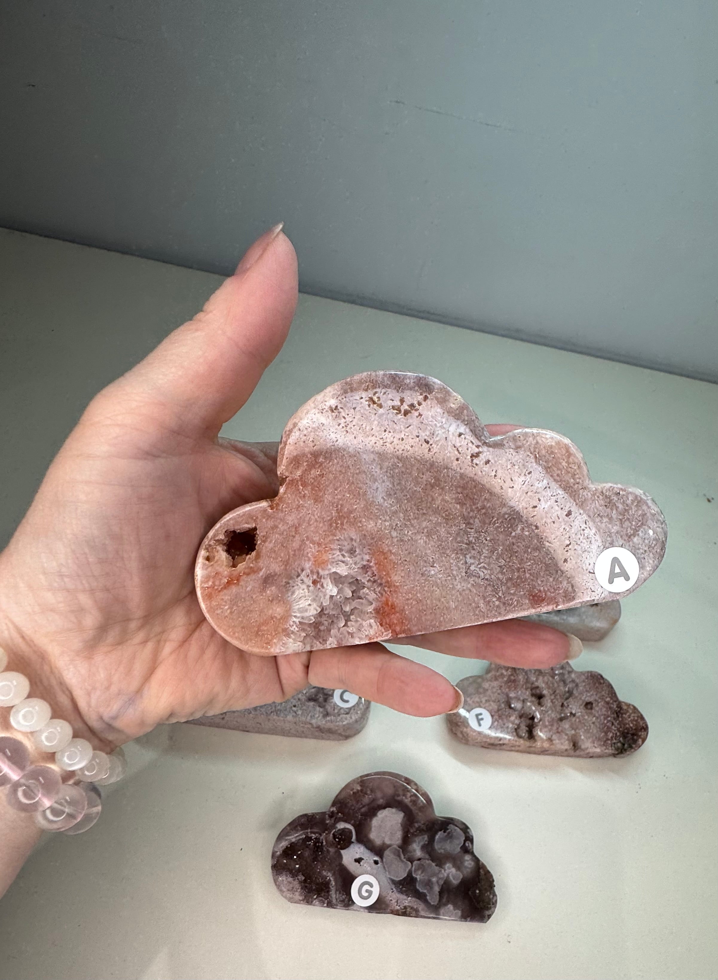 Pink Amethyst Cloud 377g - Druzy Crystal Self Standing - from Brazil - Radiant Crystals UK