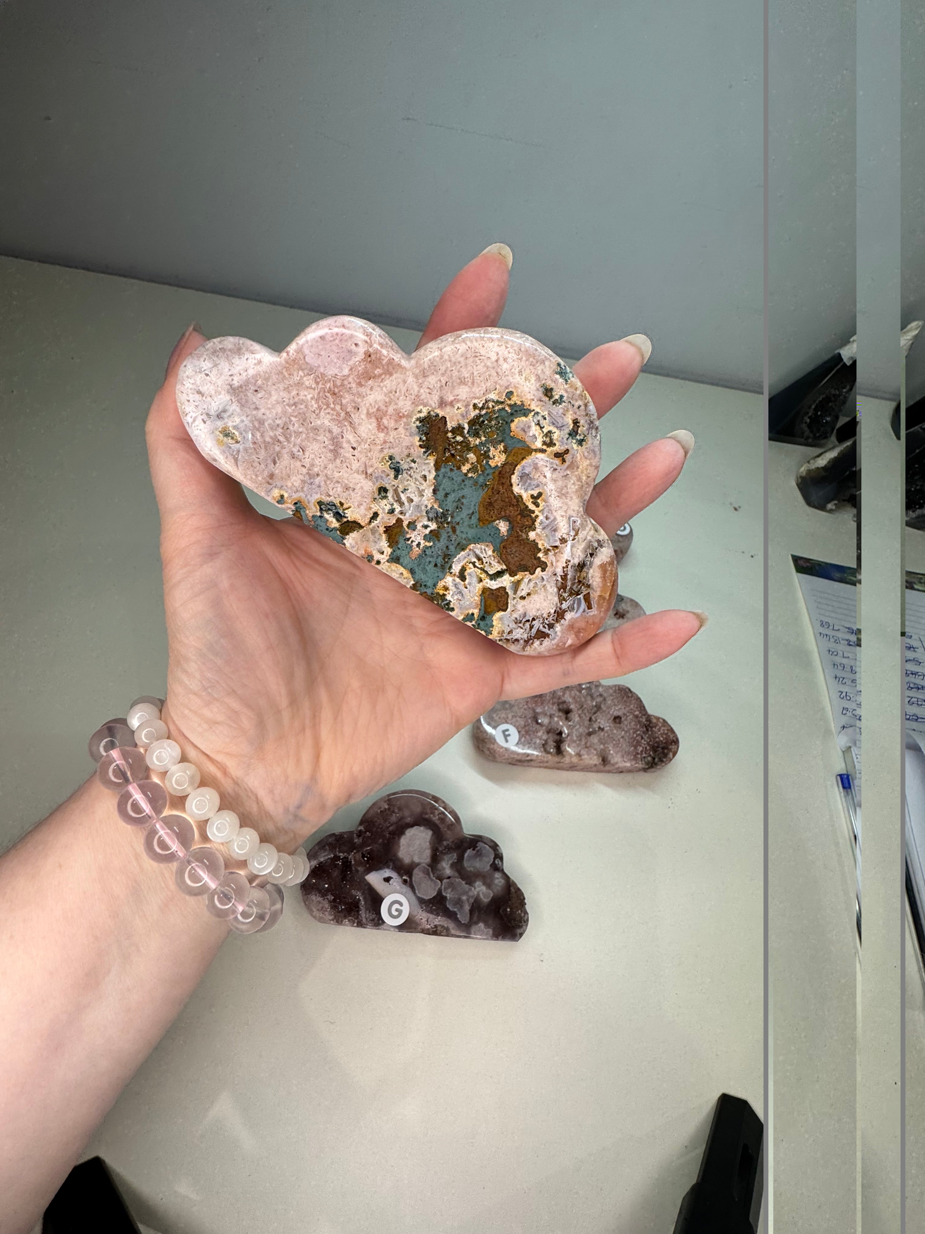 Pink Amethyst Cloud 377g - Druzy Crystal Self Standing - from Brazil - Radiant Crystals UK