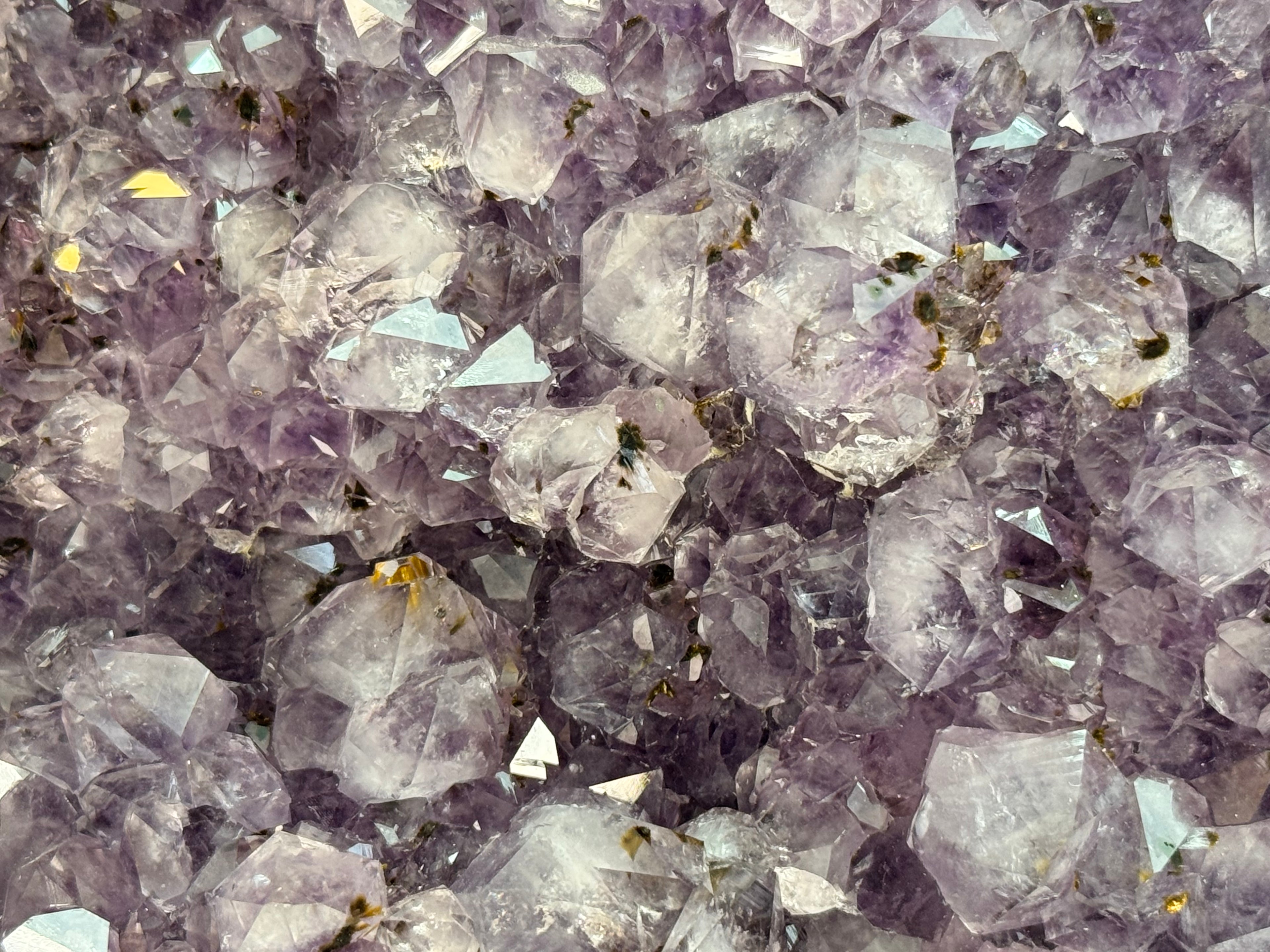 Large Amethyst Heart - Statement Crystal 2.63kg with Stand Brazil - Radiant Crystals UK