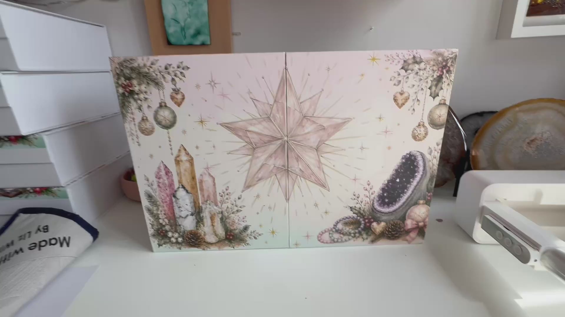 Luxury 24 day Advent Calendar - Radiant Crystals UK. (Pre-order - delivery will be early Oct 2026)
