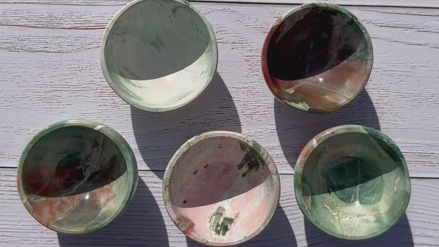 Unicorn Jasper 3inch bowl – Handcrafted Nature Décor | Natural crystal Sculpture |