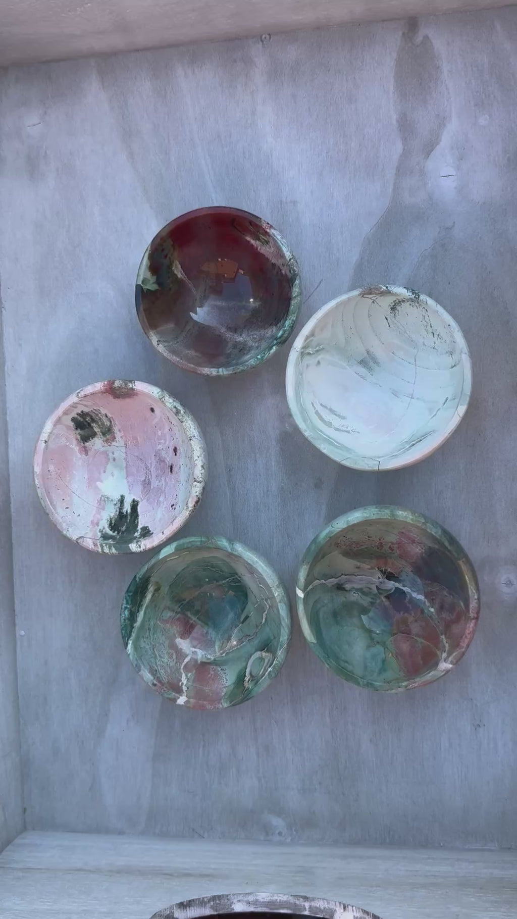 Unicorn Jasper 3inch bowl – Handcrafted Nature Décor | Natural crystal Sculpture |