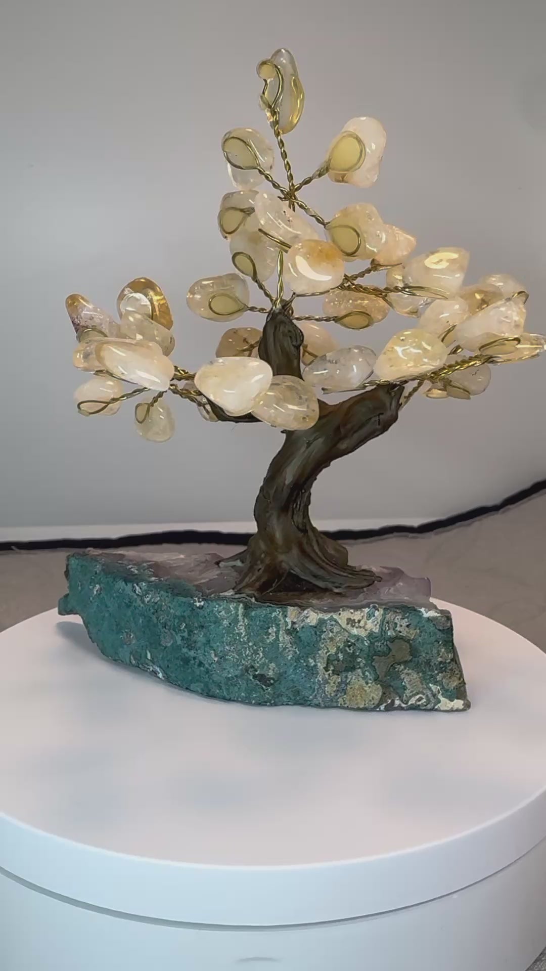 Crystal Tree on Amethyst Base | Rose Quartz Citrine or Amethyst | Radiant Crystals UK